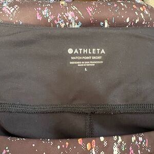 Athleta match point skort large
